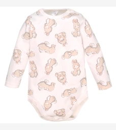 Боді уні, 80-92 см, інтерлок 100% бавовна, молочна з принтом фото на tatoshka.ua