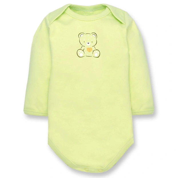 Полукомбинезон уни, 74-86 см, рибана, зеленый с аппликацией фото Татошка