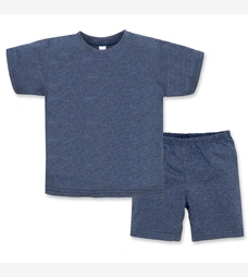 Комплект дитячий для хлопчика, р.116-134 см, кулір, синій меланж фото на tatoshka.ua