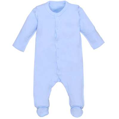 Дитячий комбінезон уні, р.56-62 см, кашкорсе, блакитний