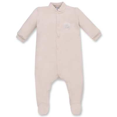 Дитячий комбінезон  уні, р.62-74 см, футер, бежевий