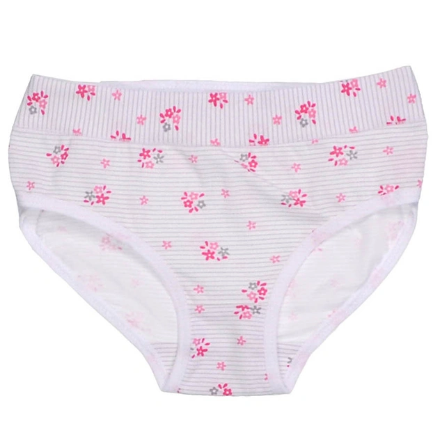 Труси для дівчинки, 92-146см, кулір з еластаном,білі з принтом фото Татошка